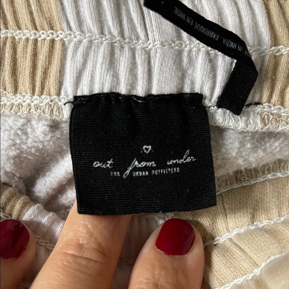 Urban Outfitters Out From Under Striped Lounge Shorts - Picture 2 of 4